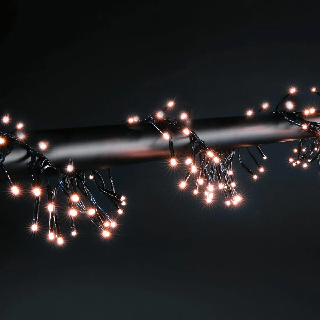 DecoWoerner Luces De Navidad>Cadena De Luces LED Con Temporizador Para Exterior, 13,5 M
