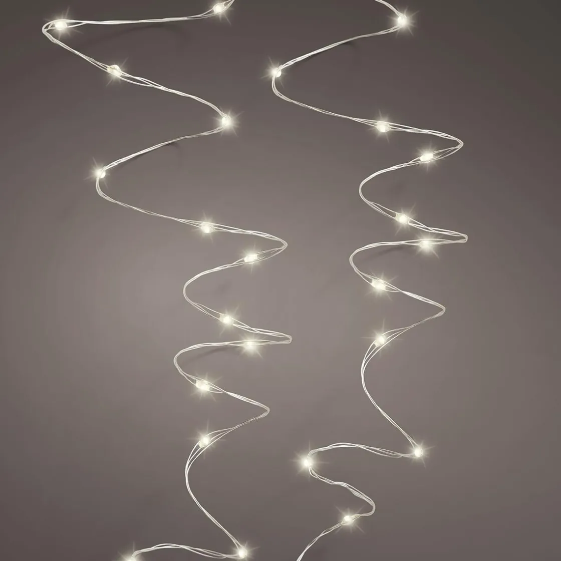 DecoWoerner Decoración Temática|Luces De Navidad>Cadena De Luces LED De Alambre Con Mucha Luz