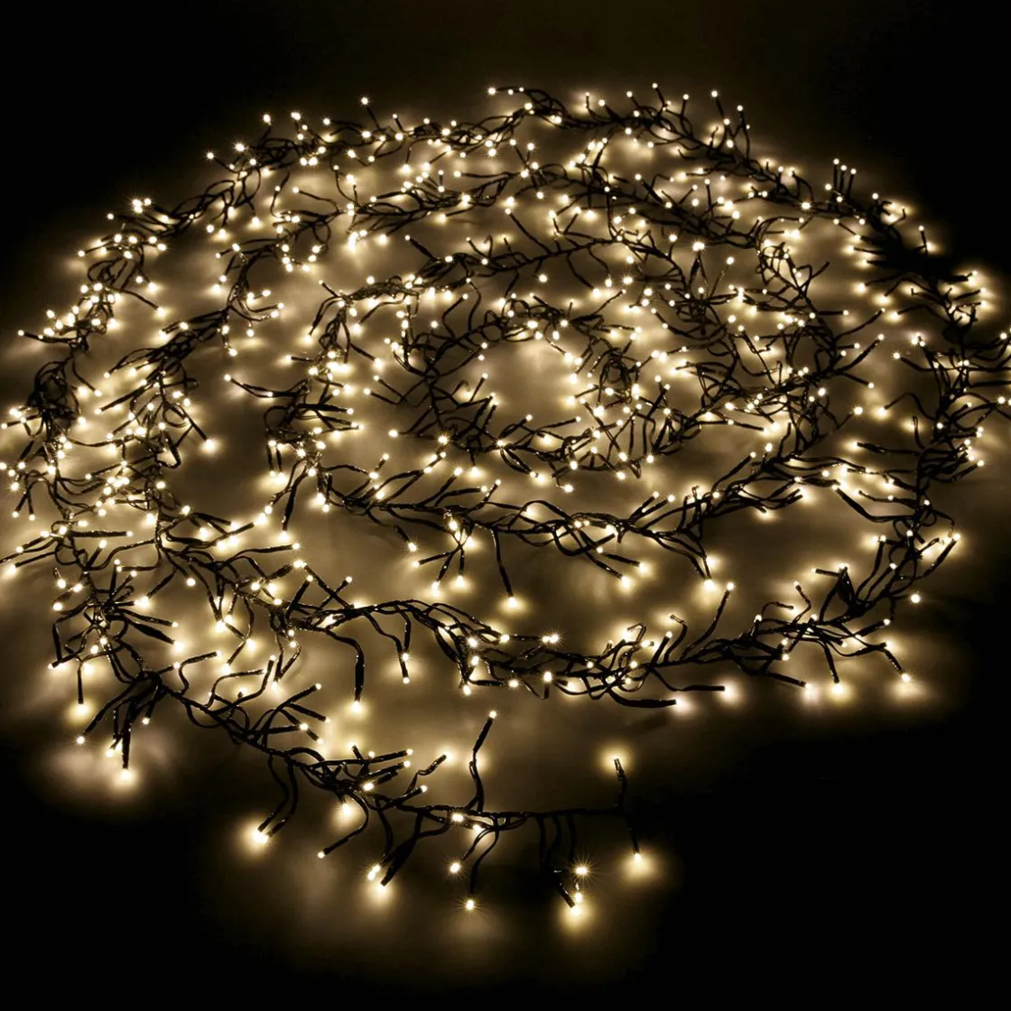 DecoWoerner Luces De Navidad>Cadena De Luces LED Intermitentes Con Temporizador Para Exteriores, 6 M