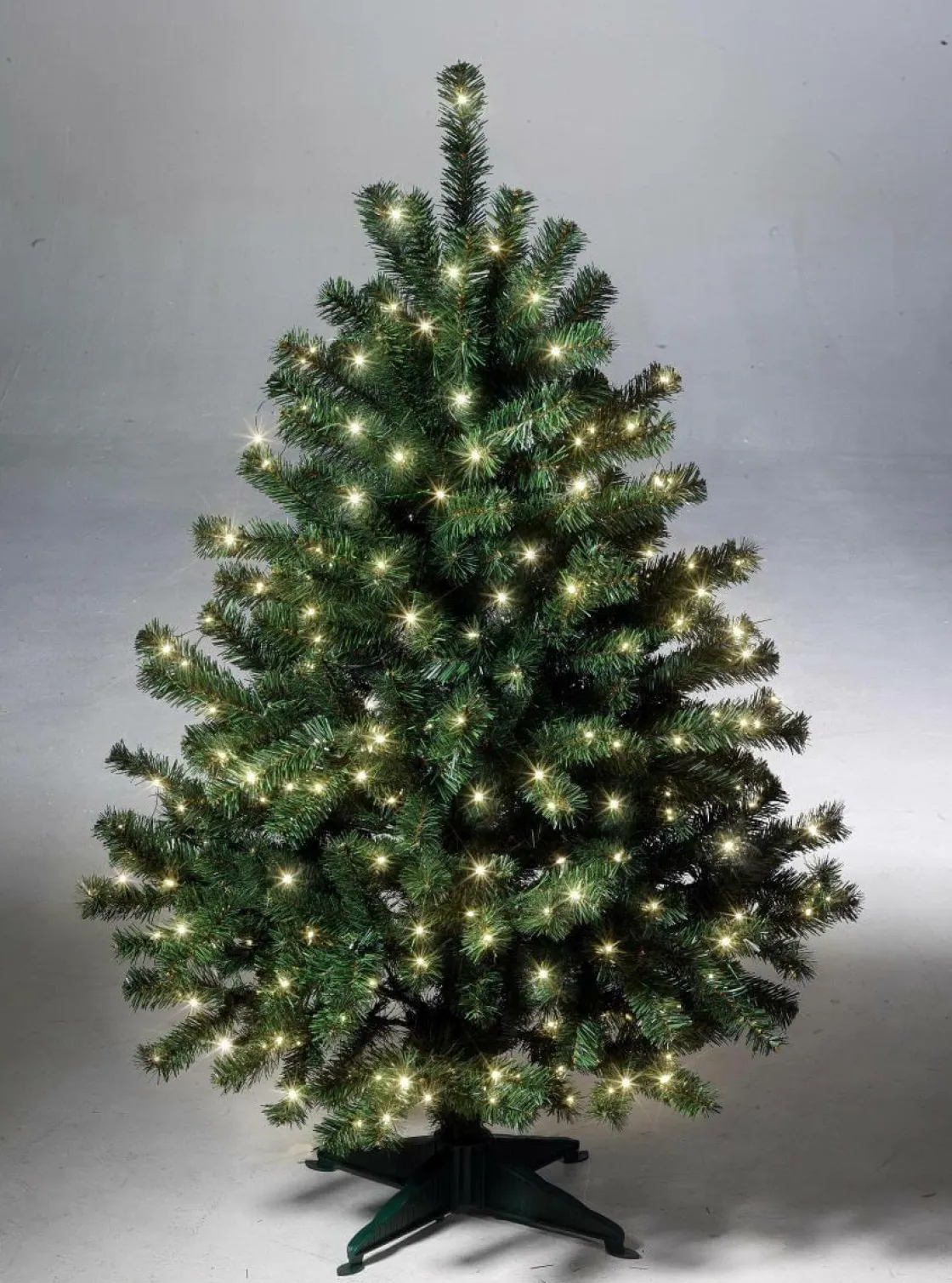 DecoWoerner Luces De Navidad>Cadena De Luces LED Para árboles De Navidad, 4 Ramales De 4 M Cada Uno