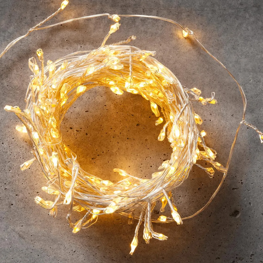 DecoWoerner Luces De Navidad>Cadena De Luces LED Twinkle Para Exterior, 10 M,