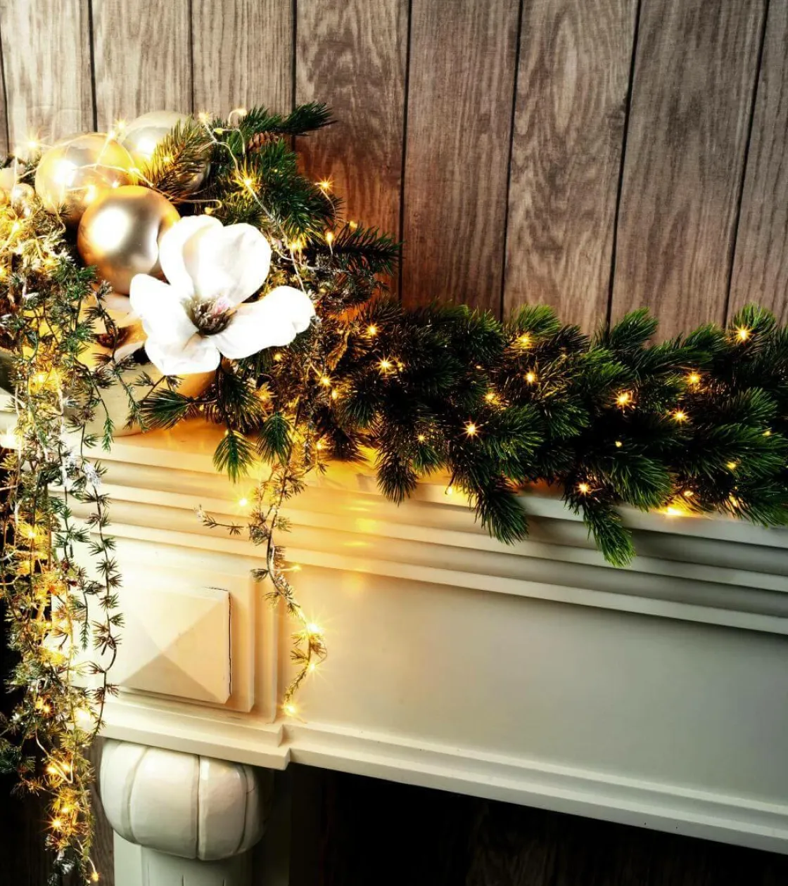 DecoWoerner Luces De Navidad>Cadena De Luces LED Twinkle Para Exterior, 10 M,