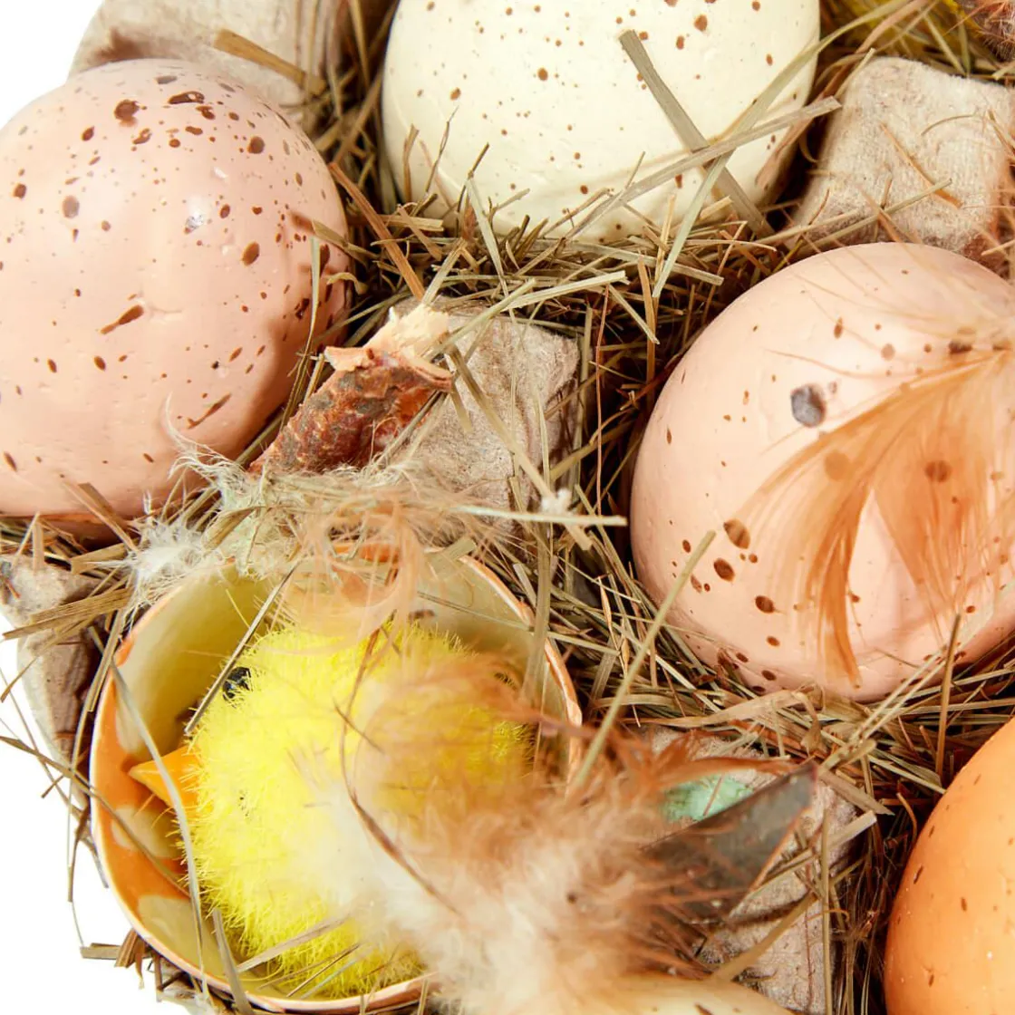 DecoWoerner Decoración De Pascua>Caja De Huevos Y Pollitos
