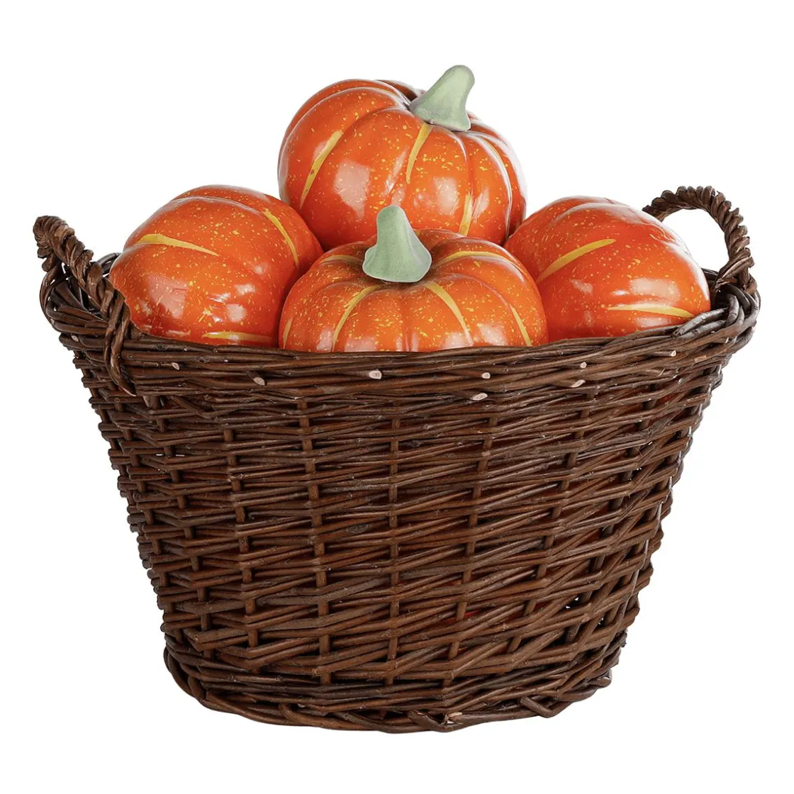 DecoWoerner Decoración De Otoño|Verduras Y Hierbas>Calabaza Decorativa Ø 15 Cm