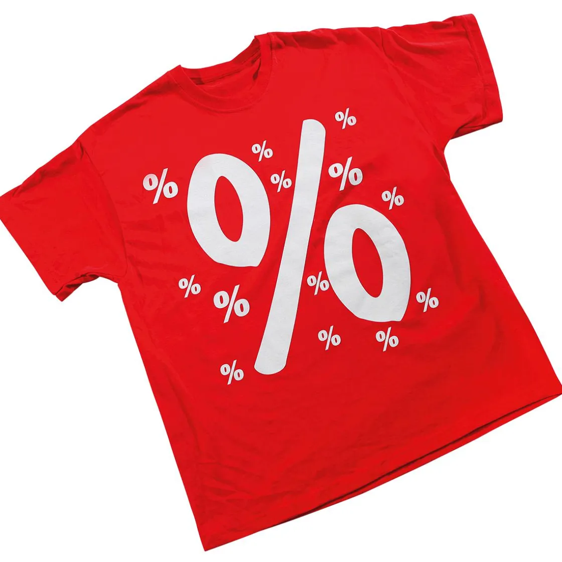 DecoWoerner Material De Rebajas>Camiseta "Porcentaje" Tamaño L