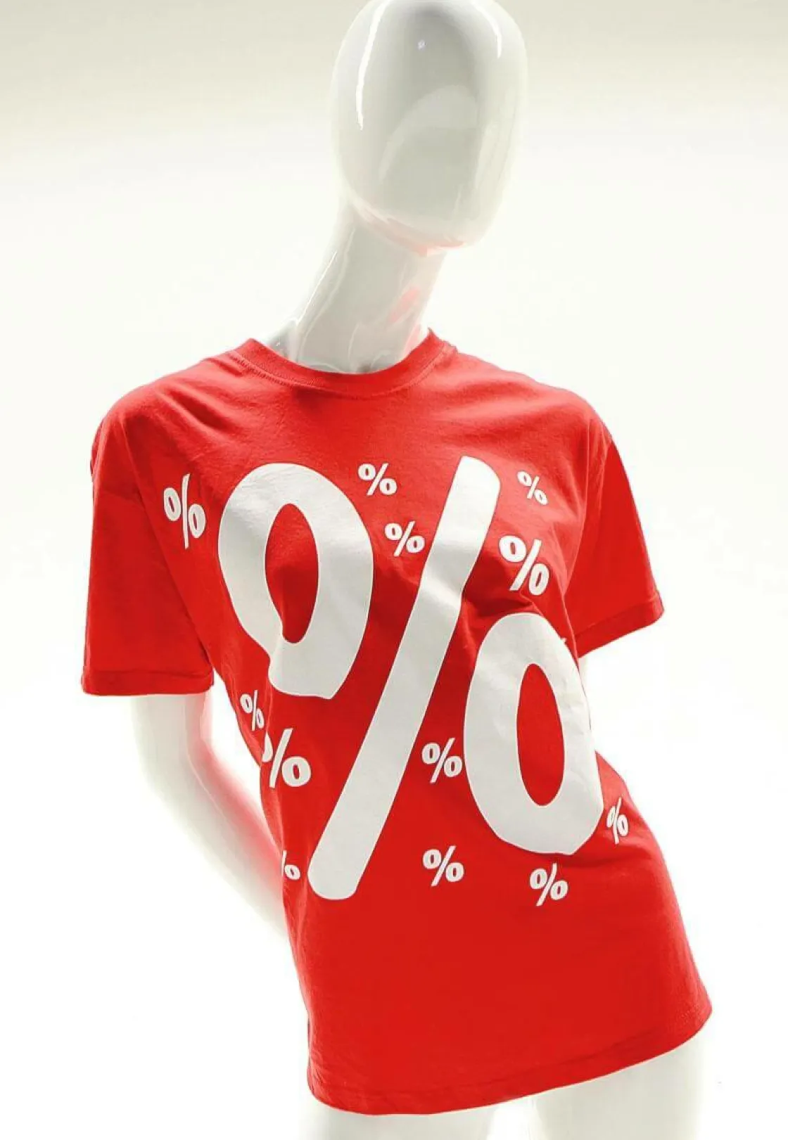 DecoWoerner Material De Rebajas>Camiseta "Porcentaje" Tamaño L