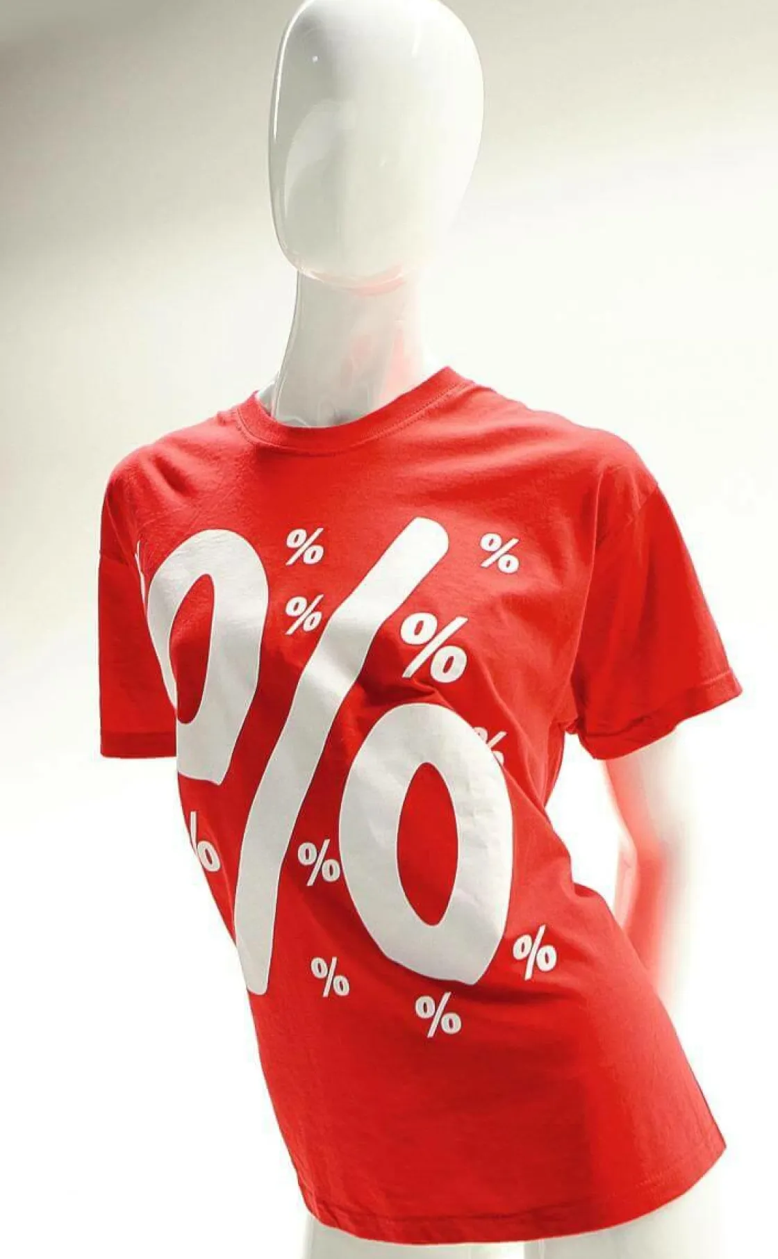 DecoWoerner Material De Rebajas>Camiseta "Porcentaje" Tamaño L