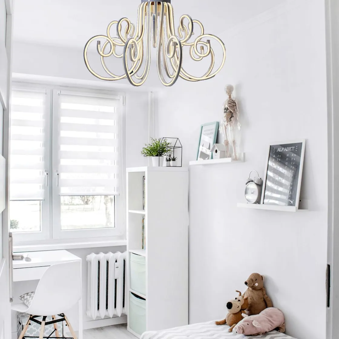 DecoWoerner Luces De Navidad>Candelabro De Tubo De Luz De Neón, Longitud 41 Cm