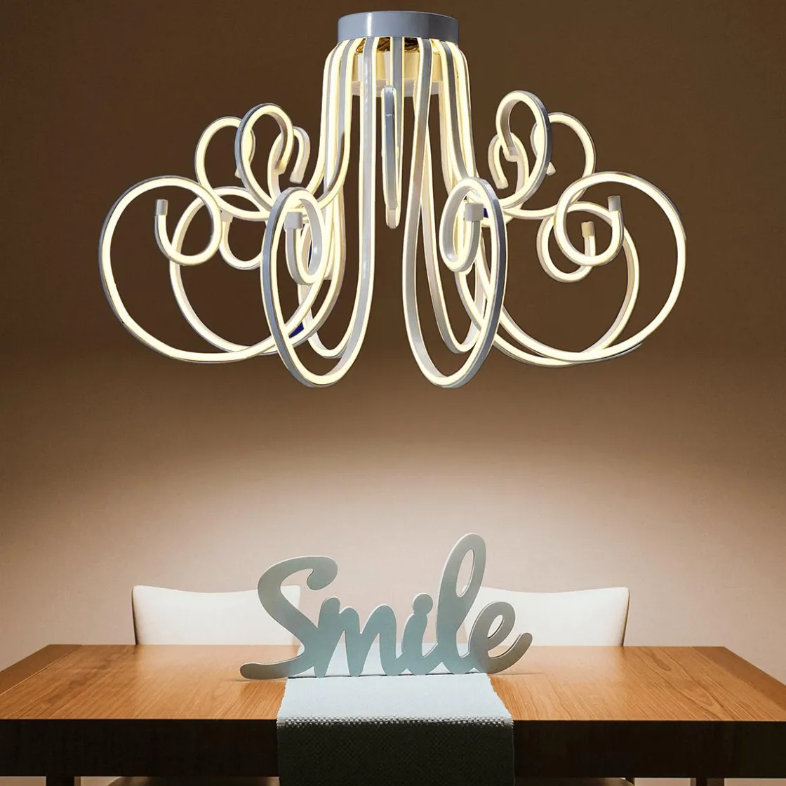DecoWoerner Luces De Navidad>Candelabro De Tubo De Luz De Neón, Longitud 41 Cm