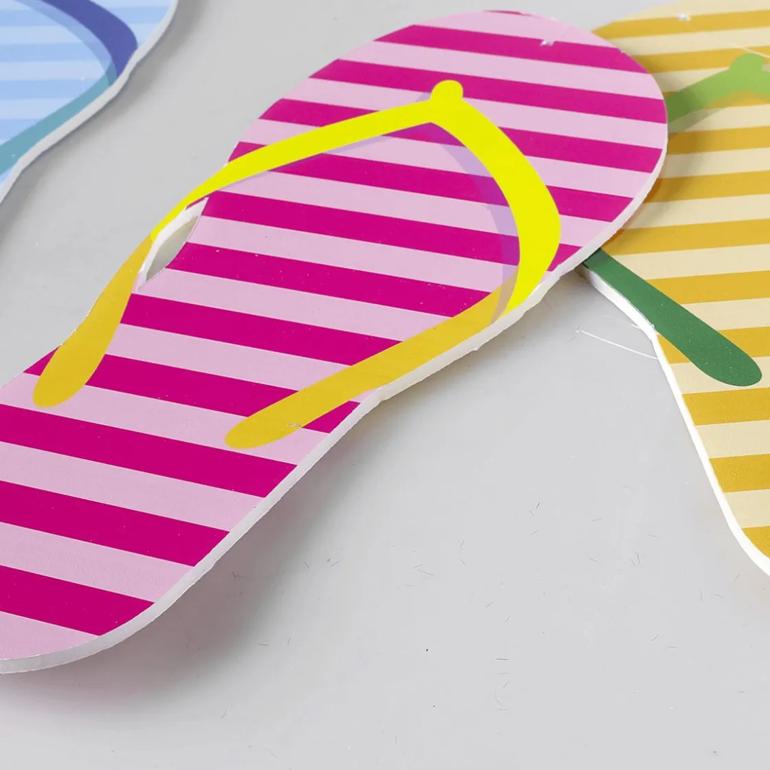 DecoWoerner Decoración De Verano>Chancletas Deco 40 Cm 3 Piezas
