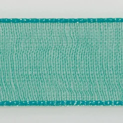 DecoWoerner Cintas De Regalo>Cinta De Gasa Con Orillo 15mm X 50m Turquesa