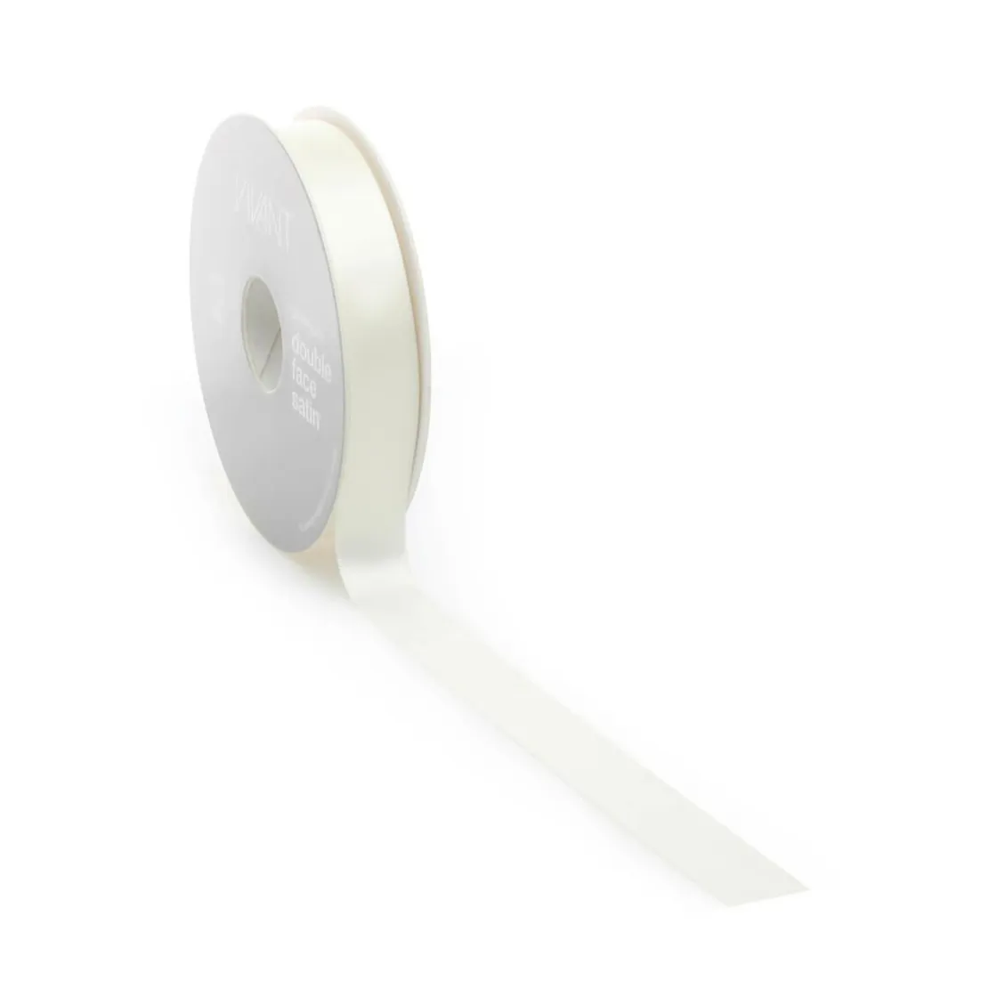 DecoWoerner Cintas De Regalo>Cinta De Raso, 25 Mm X 25m Crema