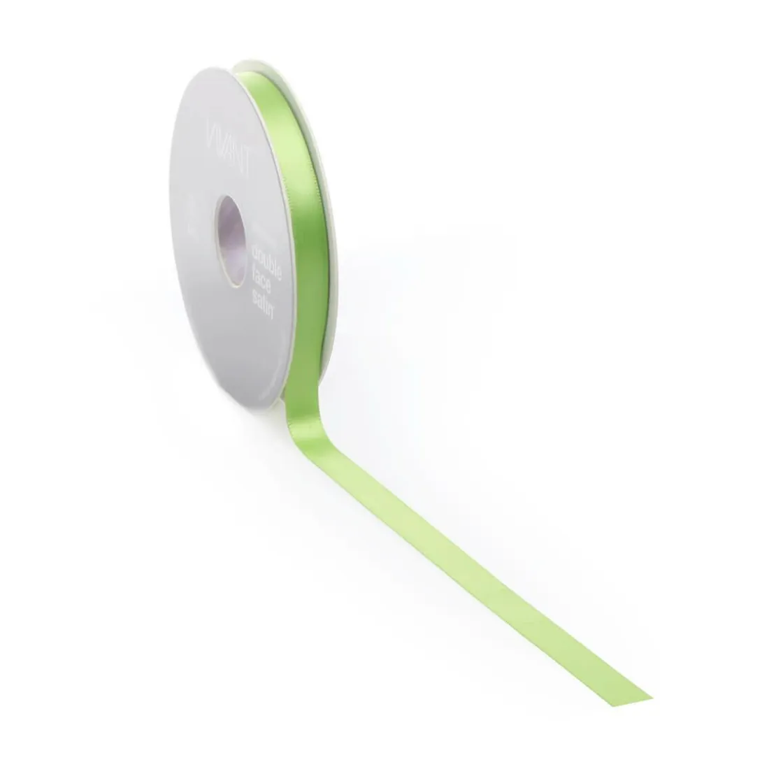 DecoWoerner Cintas De Regalo>Cinta De Raso, 10 Mm X 25m Claro