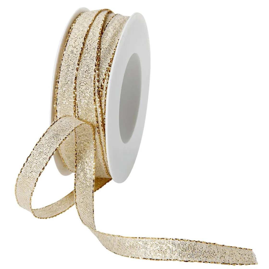 DecoWoerner Cintas De Regalo>Cinta De Regalo, Color Dorado, Anchura 10 Mm