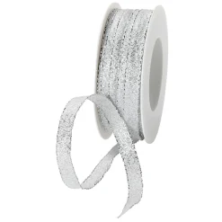 DecoWoerner Cintas De Regalo>Cinta De Regalo, Color Plateado, Anchura 10 Mm