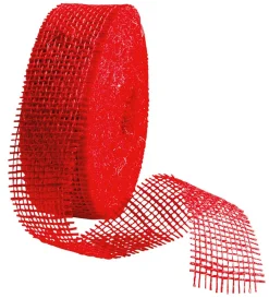 DecoWoerner Cintas De Regalo|Decoración De Otoño>Cinta De Yute, Color , Anchura 40 Mm