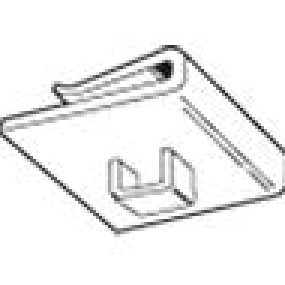 DecoWoerner Ayudas Y Herramientas De Decoración>Clip Colgante Con Ojal, 10 Piezas