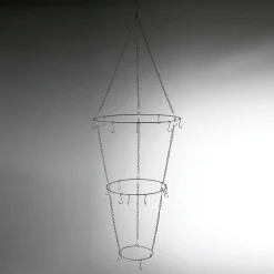 DecoWoerner Ayudas Y Herramientas De Decoración>Colgador De Metal Decorativo, 148 Cm De Largo