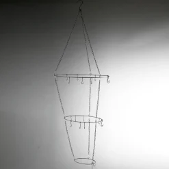 DecoWoerner Ayudas Y Herramientas De Decoración>Colgador De Metal Decorativo, 148 Cm De Largo