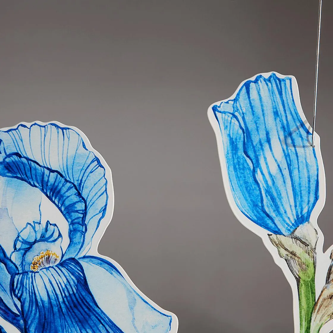 DecoWoerner Decoración De Primavera>Colgante De Exposición "Iris" Anchura 110 Cm