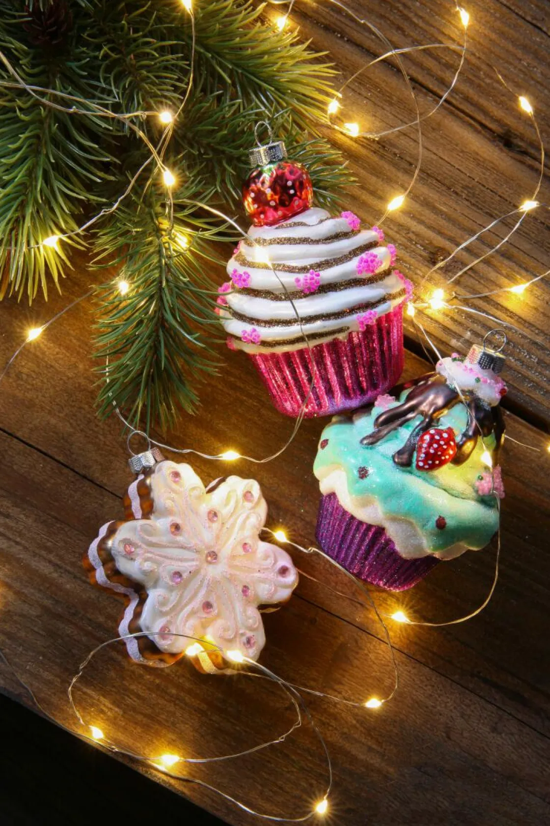 DecoWoerner Bolas De Navidad>Colgante De árbol De Navidad "Copo De Nieve" 9,5 Cm