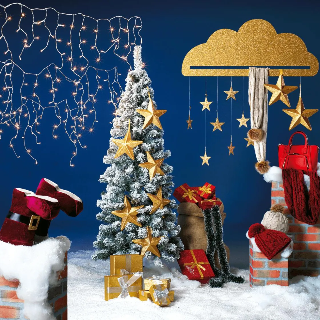 DecoWoerner Cajas De Regalo>Conjunto De Cajas De Regalo Rojas, 5 Piezas