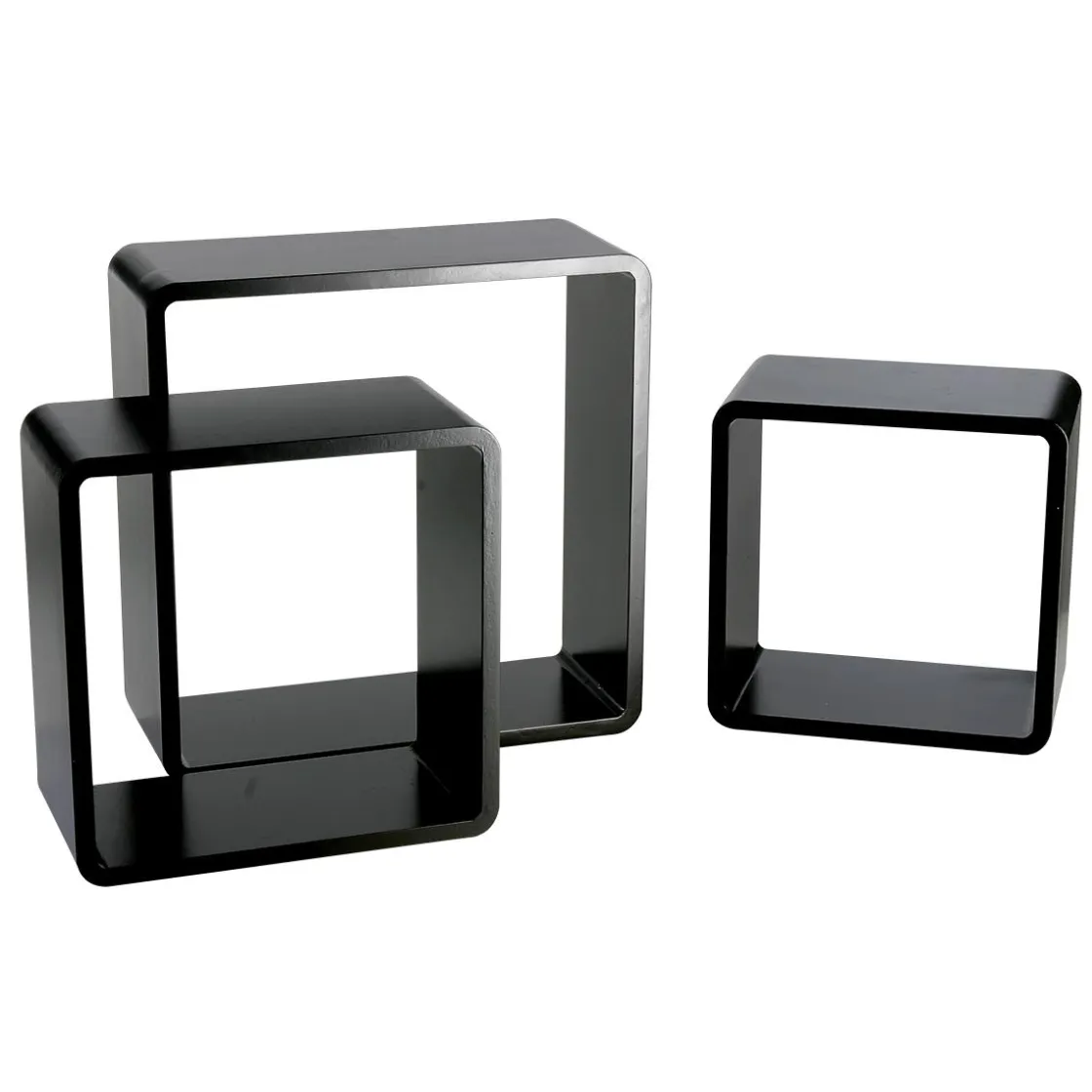 DecoWoerner Expositores Para Tiendas>Conjunto De Estantes "Cubo" Color 3 Pz.