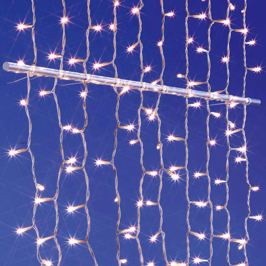 DecoWoerner Luces De Navidad>Cortina De Luces LED 24V Para Exteriores, 500 LED, 300 X 200 Cm