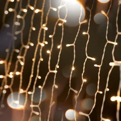 DecoWoerner Luces De Navidad>Cortina De Luces LED 24V Para Exteriores, 1500 LED, 720 X 200 Cm