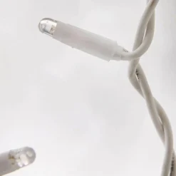 DecoWoerner Luces De Navidad>Cortina De Luz LED Profesional IP67, 900 Cm Sin Cable De Alimentación, Blanca