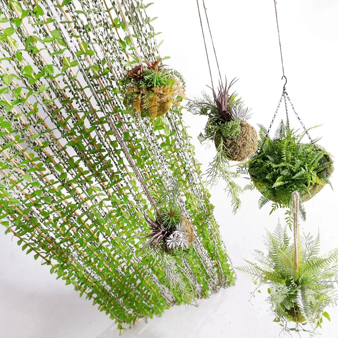 DecoWoerner Decoración De Verano>Cortina Decorativa Nature Longitud 200 Cm