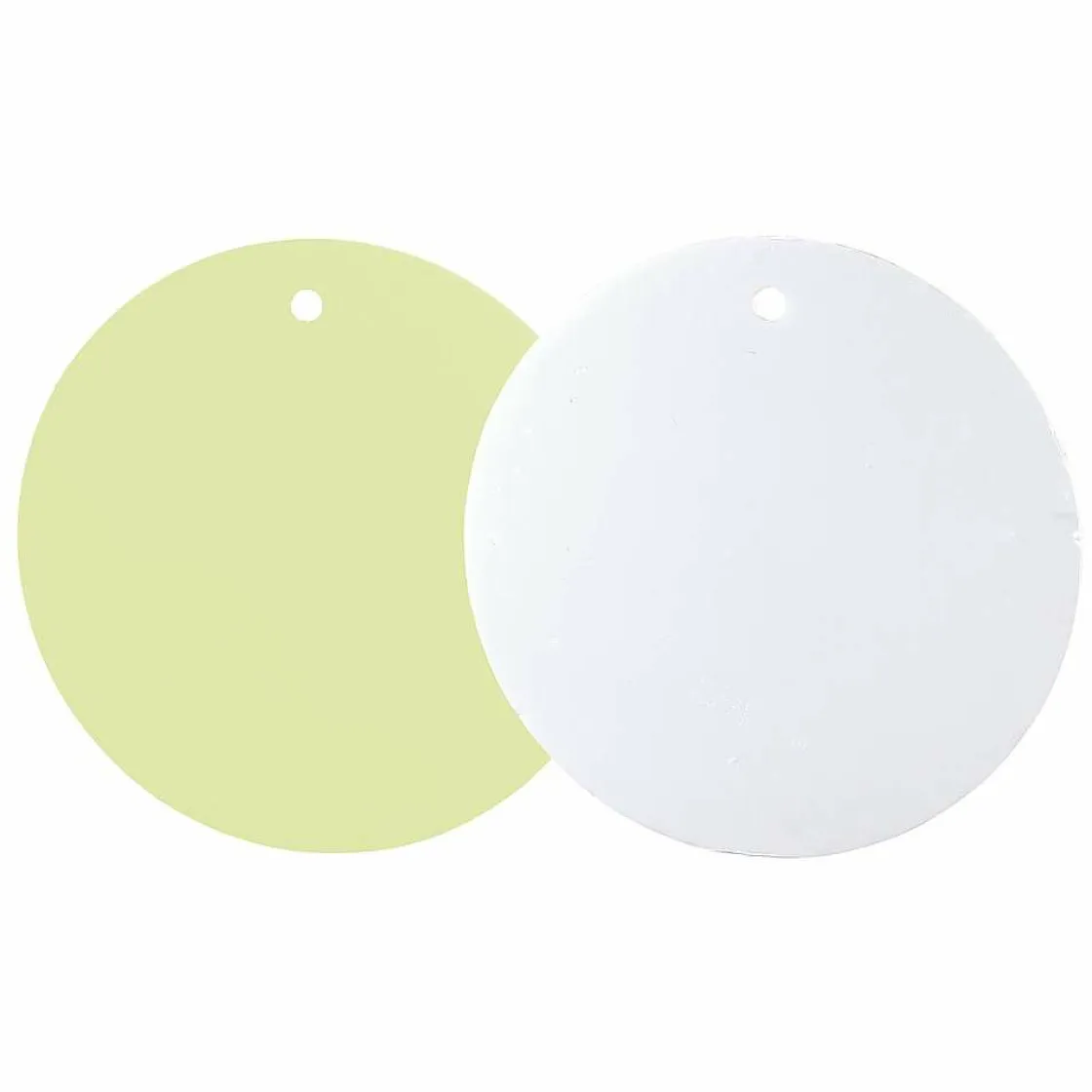 DecoWoerner Decoración De Primavera>Círculo De Panel Decorativo De 50 Cm Ø Pastel/blanco