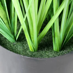 DecoWoerner Hierba Decorativa>Césped Artificial En La Maceta 120 Cm