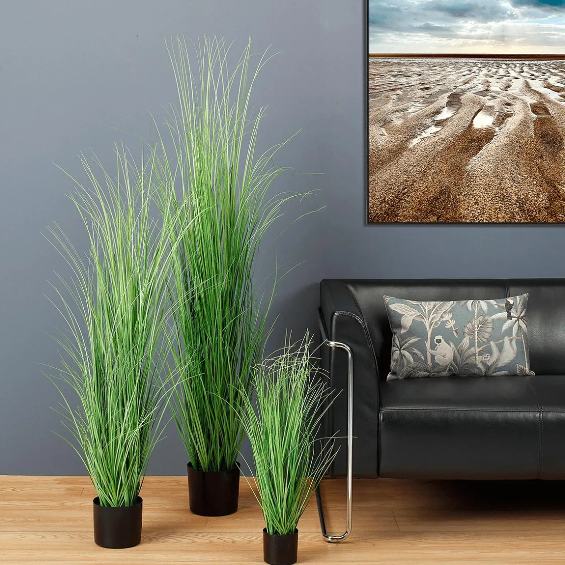 DecoWoerner Hierba Decorativa>Césped Artificial En La Maceta 150 Cm