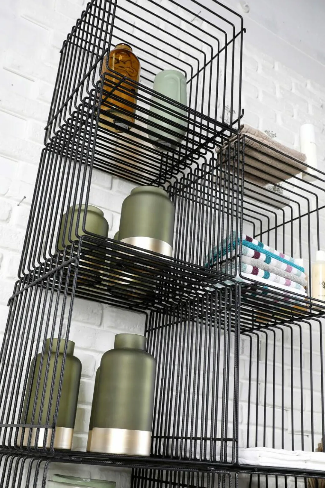 DecoWoerner Expositores Para Tiendas>Cubo De Celosía 40 X 40 Cm