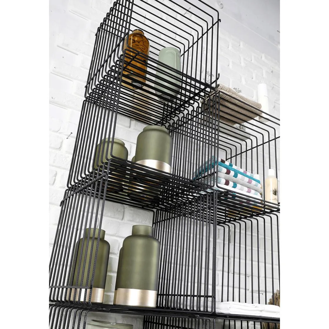 DecoWoerner Expositores Para Tiendas>Cubo De Celosía 40 X 40 Cm