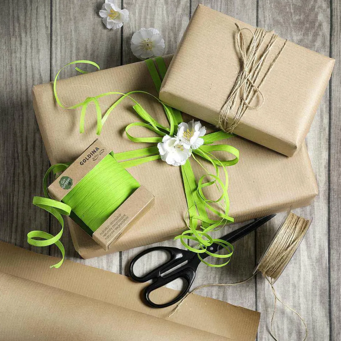 DecoWoerner Cintas De Regalo>Cuerda De Yute, 50 M, Natural