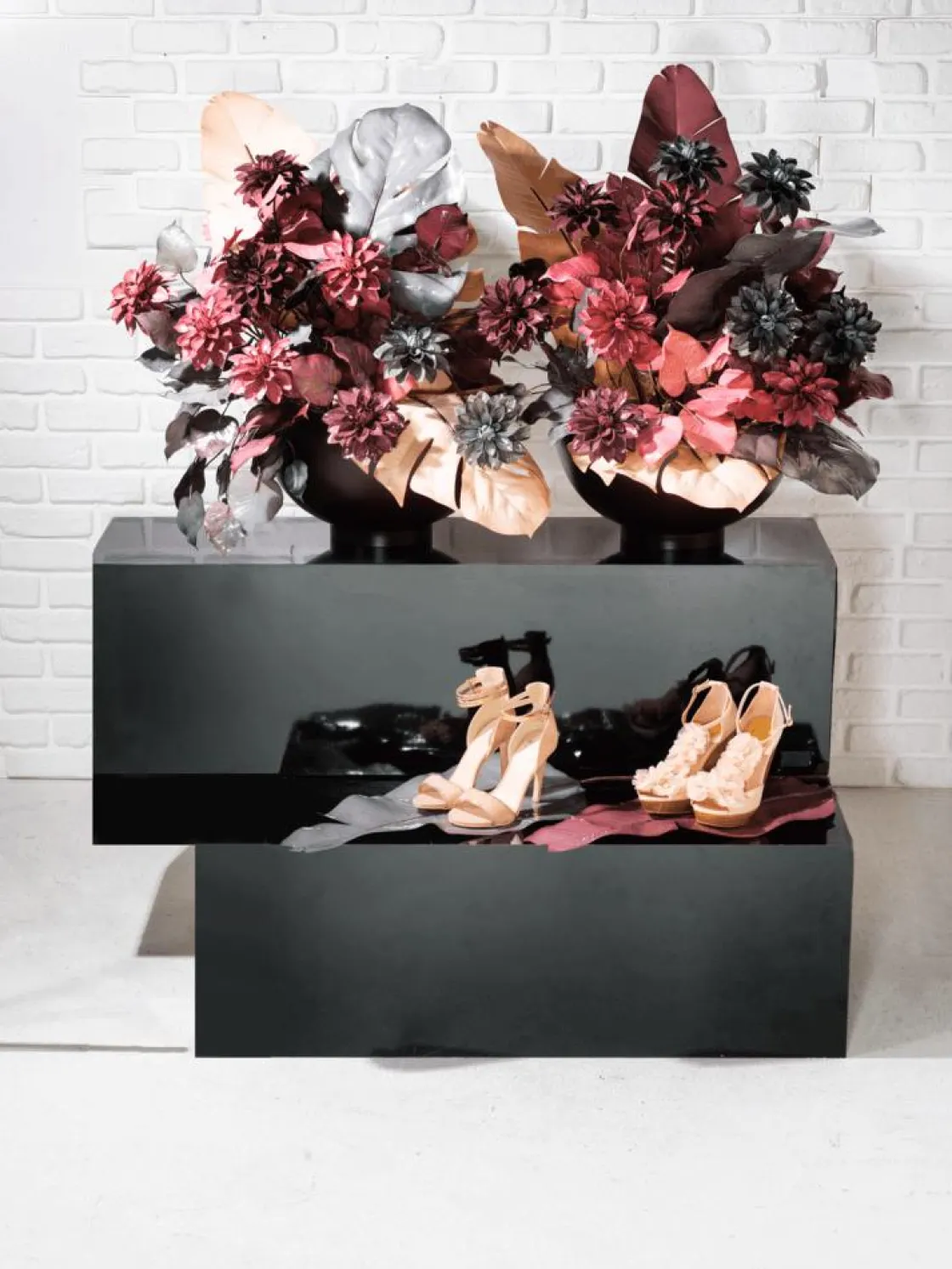 DecoWoerner Decoración De Otoño|Flores Artificiales>Dalia Artificial 56 Cm do
