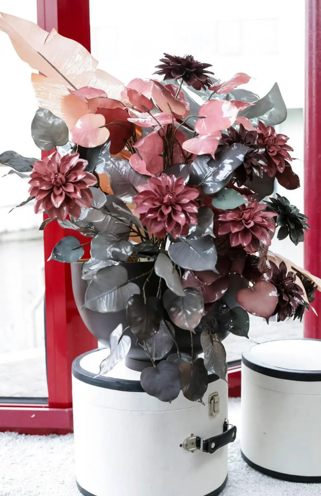 DecoWoerner Decoración De Otoño|Flores Artificiales>Dalia Artificial 56 Cm do