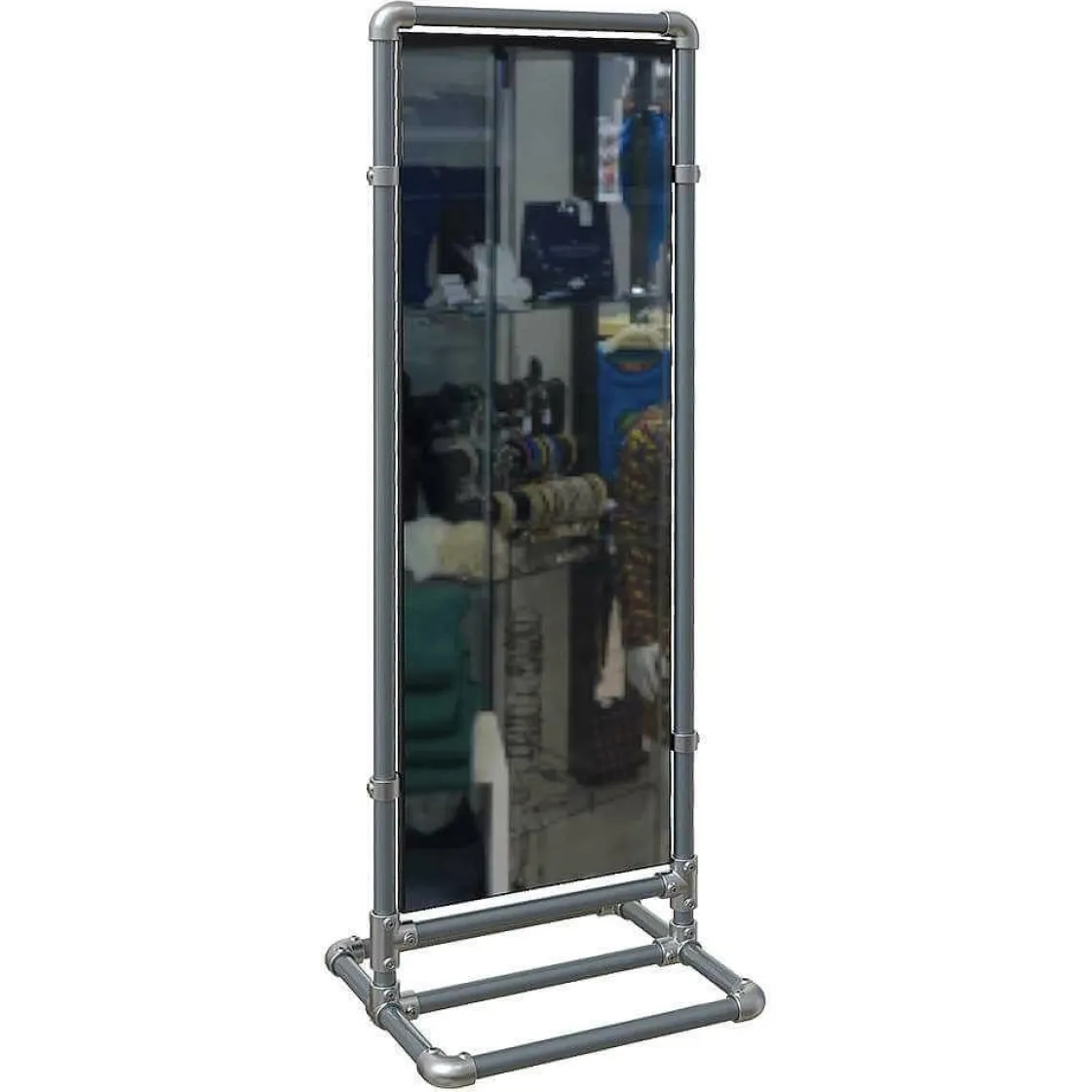 DecoWoerner Expositores Para Tiendas>Espejo De Para Probador "Factory" Altura 180 Cm