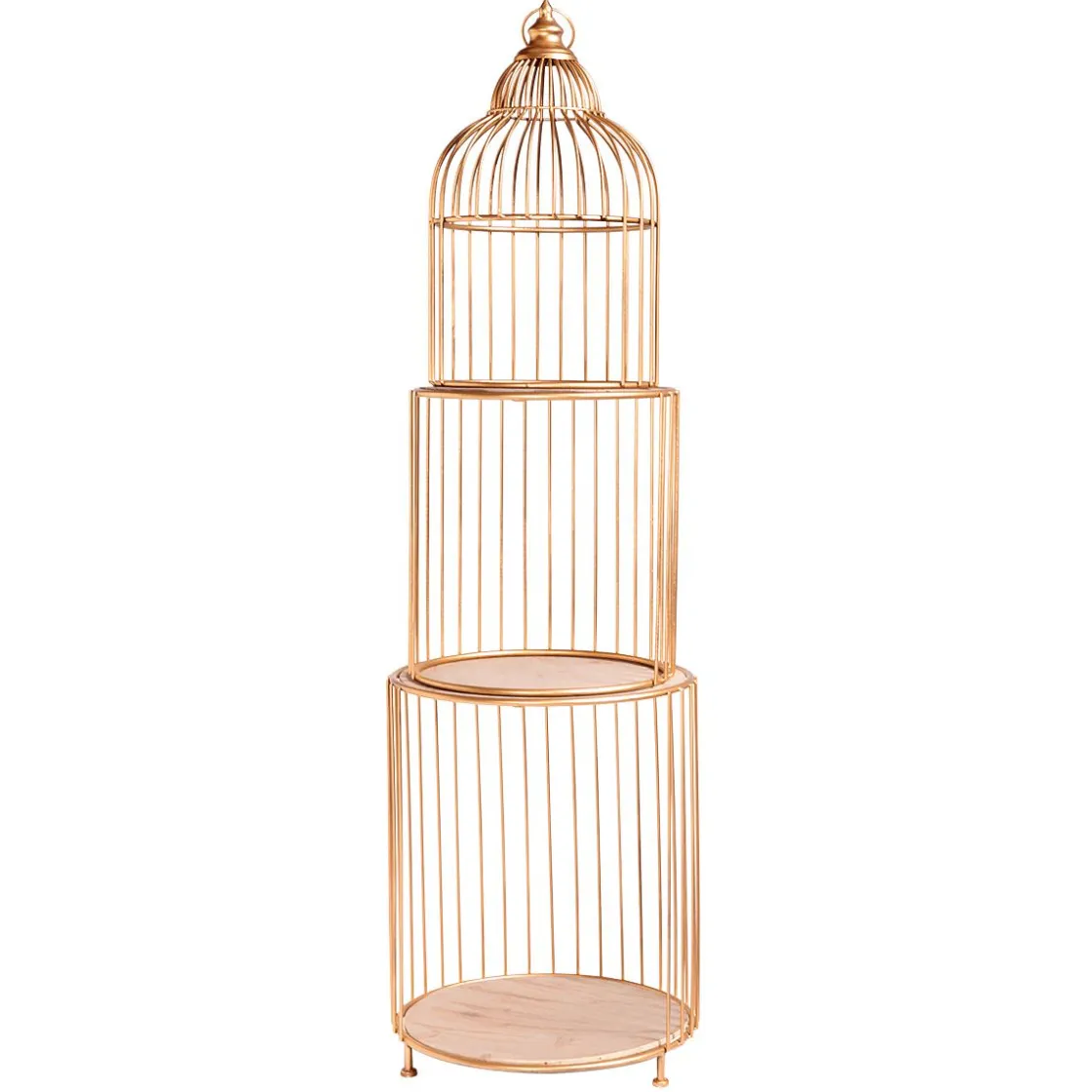 DecoWoerner Decoración De Primavera>Estantería De Jaula De Pájaro, Altura 140 Cm, Calidad B