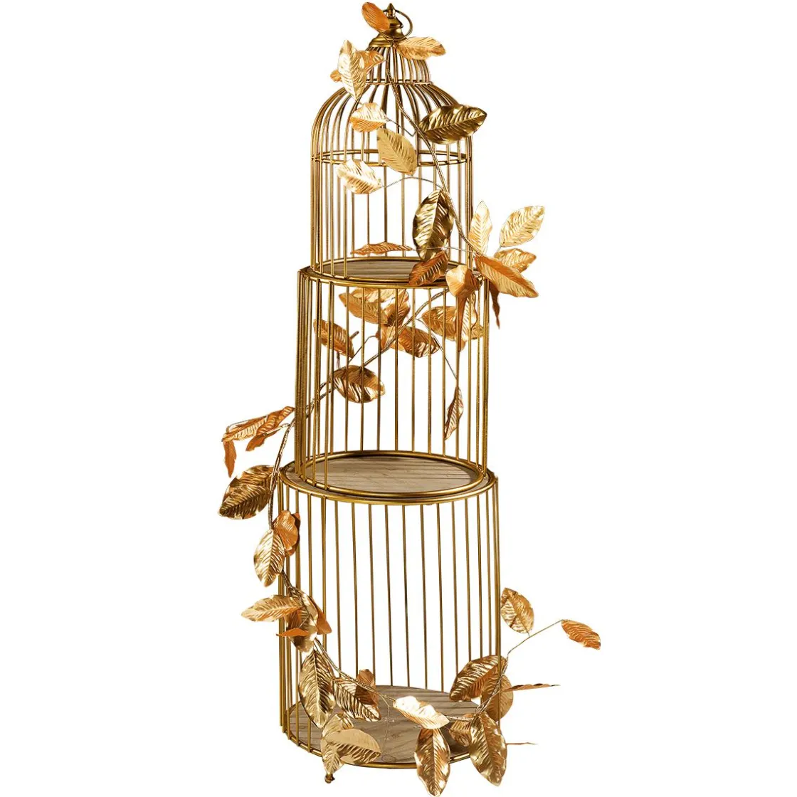 DecoWoerner Decoración De Primavera>Estantería De Jaula De Pájaro, Altura 140 Cm, Calidad B