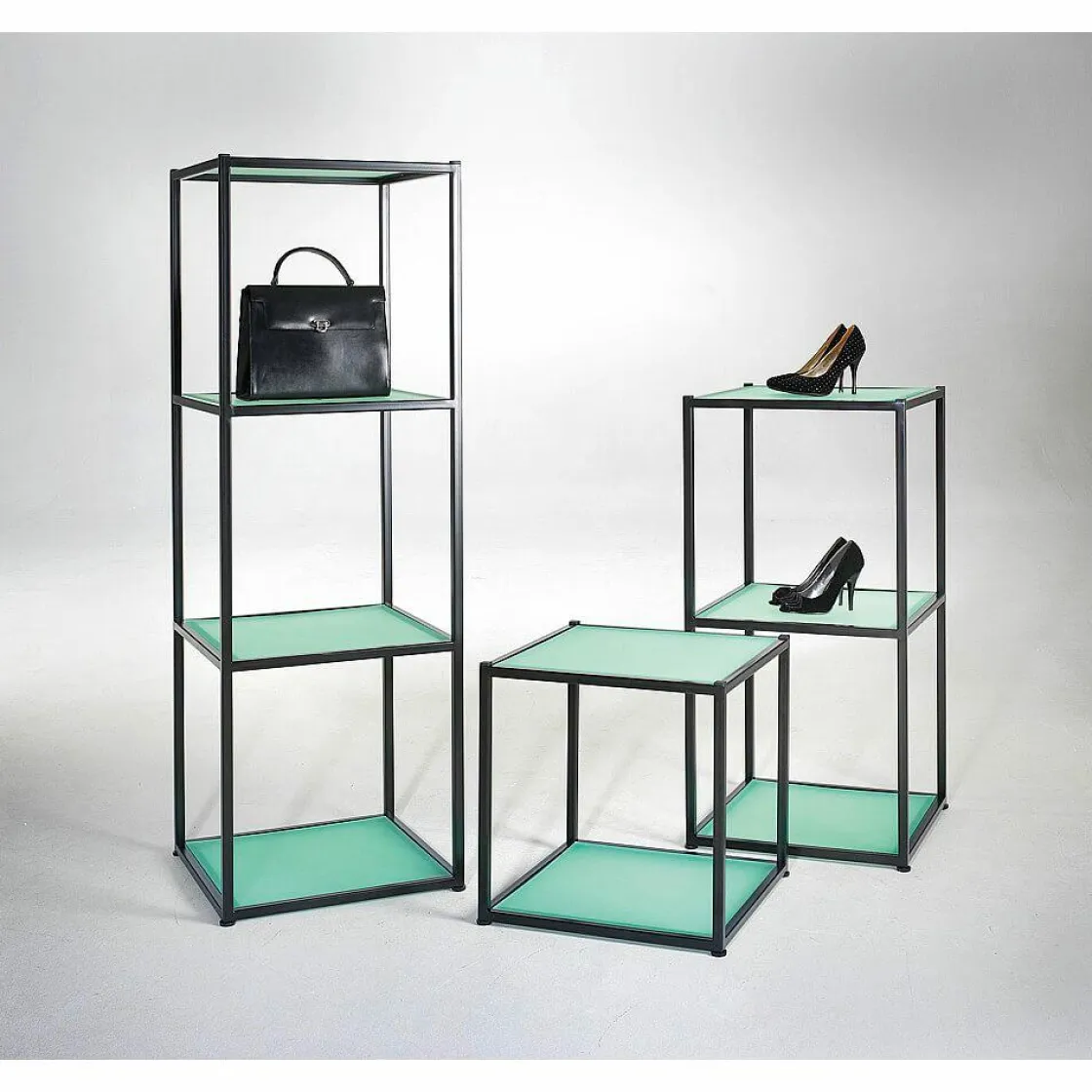 DecoWoerner Expositores Para Tiendas>Estantería Para Tiendas Altura 150 Cm