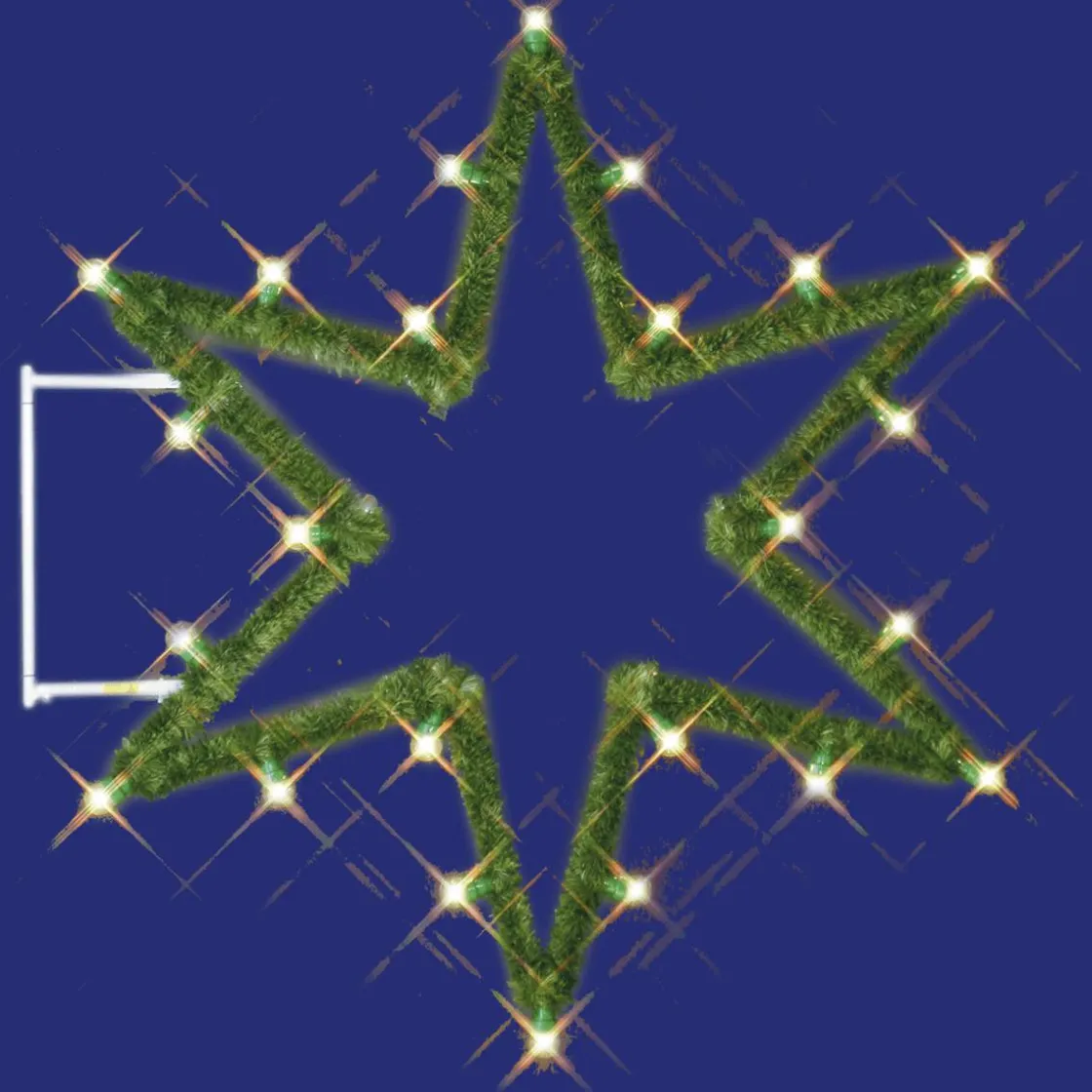 DecoWoerner Luces De Navidad>Estrella De 6 Puntas, 135 X 150 Cm