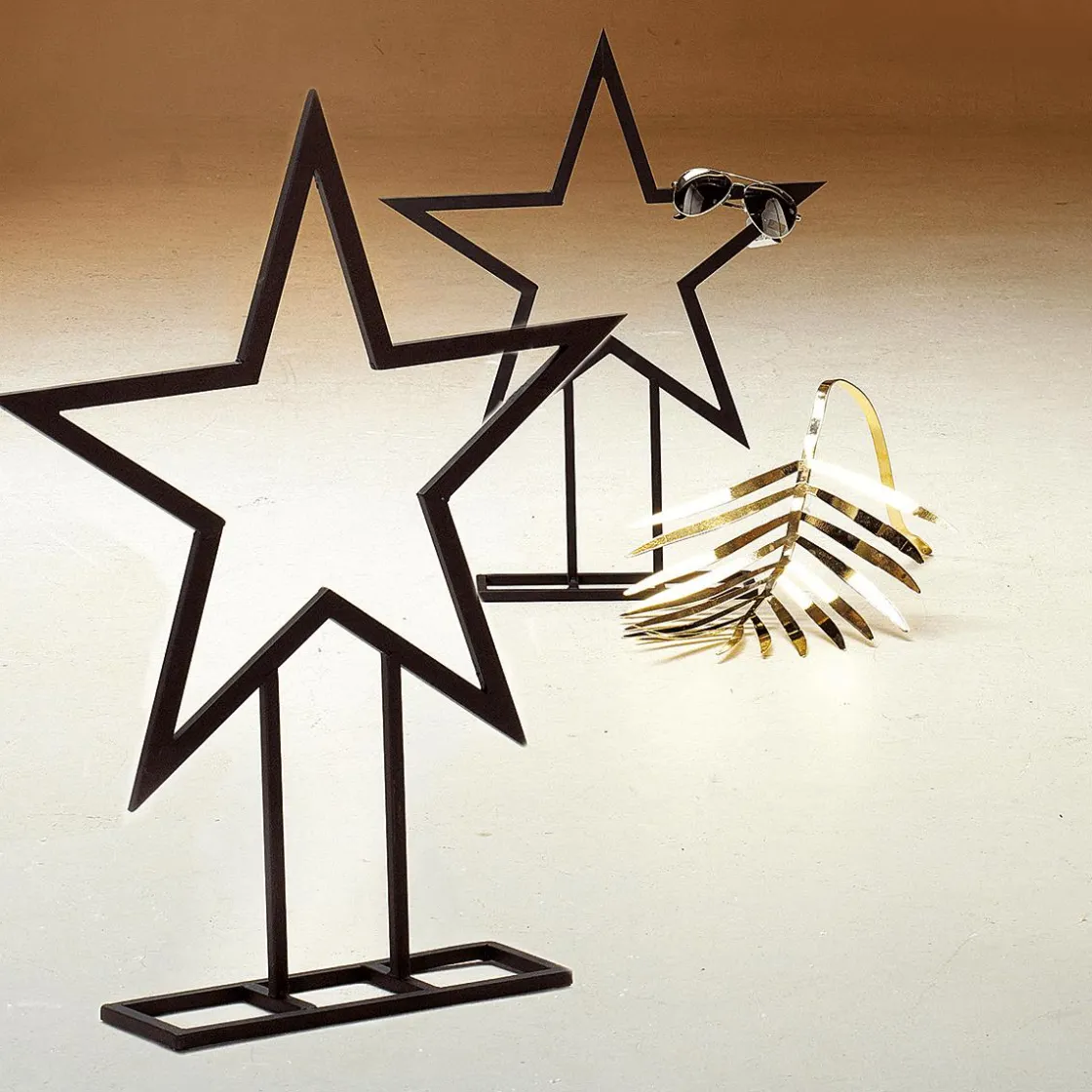 DecoWoerner Estrella De Navidad>Estrella De Metal Altura 80 Cm