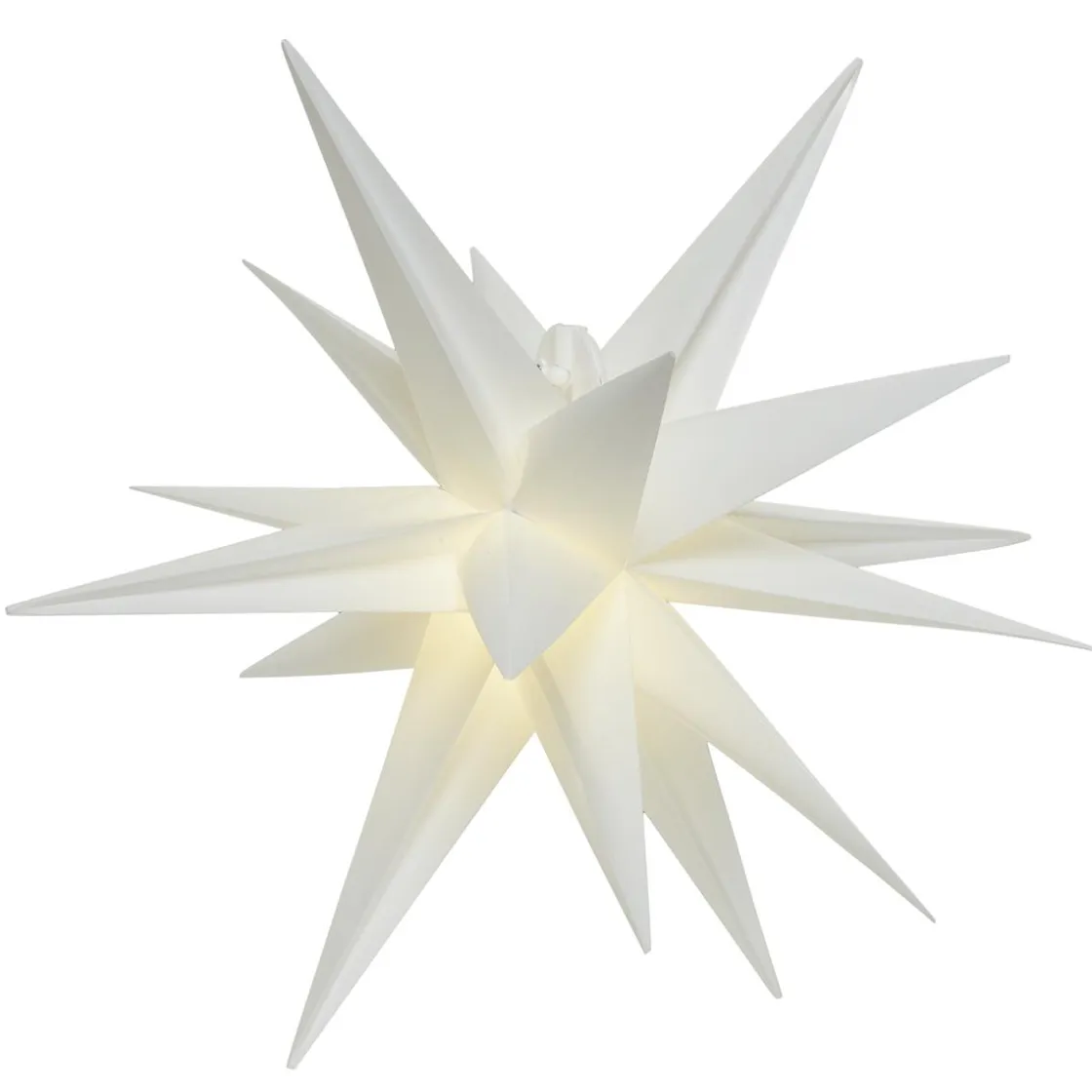 DecoWoerner Decoración Temática|Estrella De Navidad>Estrellas De Plástico En 3D De Aspecto