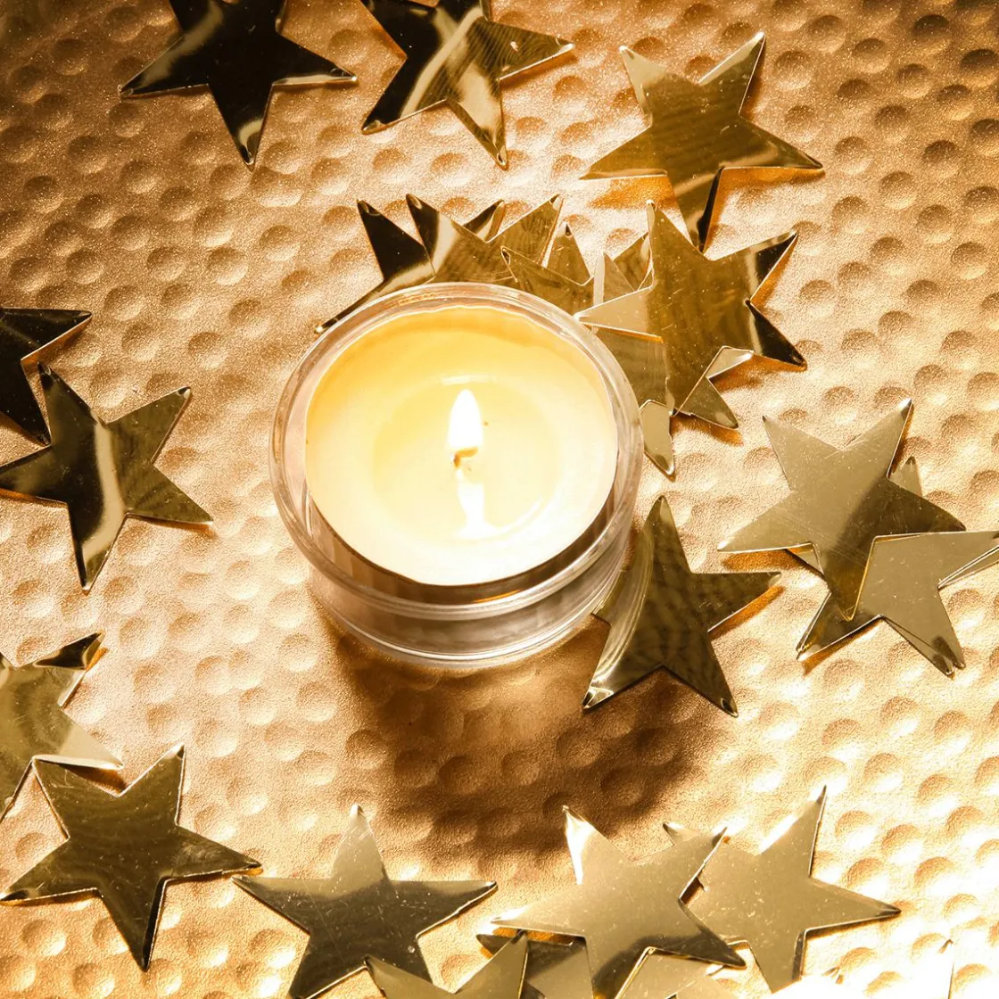DecoWoerner Decoración Dispersa|Estrella De Navidad>Estrellas Decorativas Para Dispersar , Ø 10 Cm, 25 Piezas