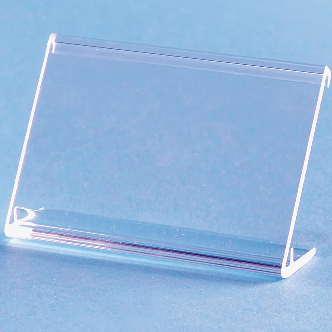 DecoWoerner Etiquetaje>Expositor Acrílico En L En Horizontal, 52 X 34 Mm