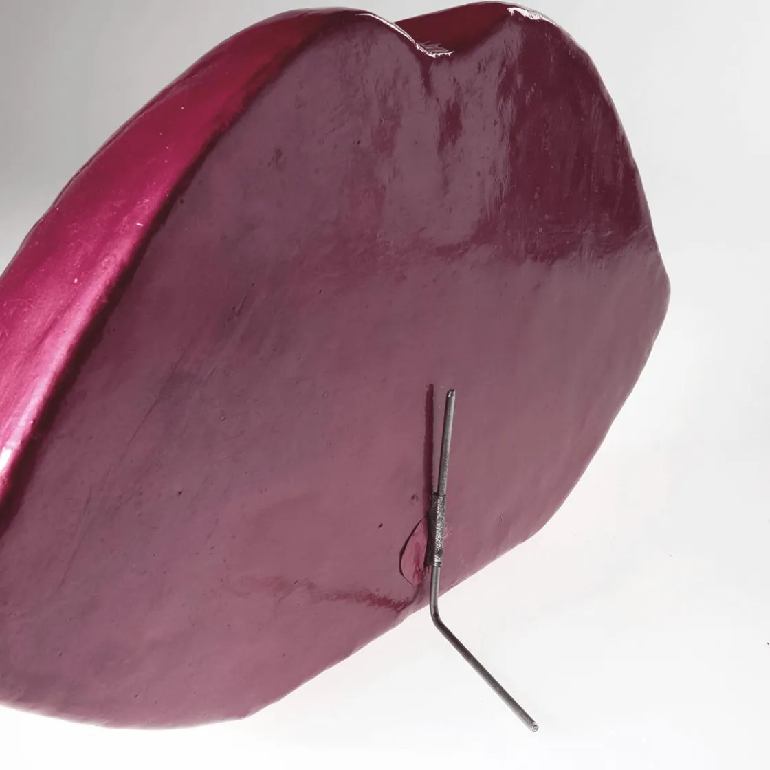 DecoWoerner Decoración Temática>Expositor Boca De Beso De Espuma Dura 50 Cm