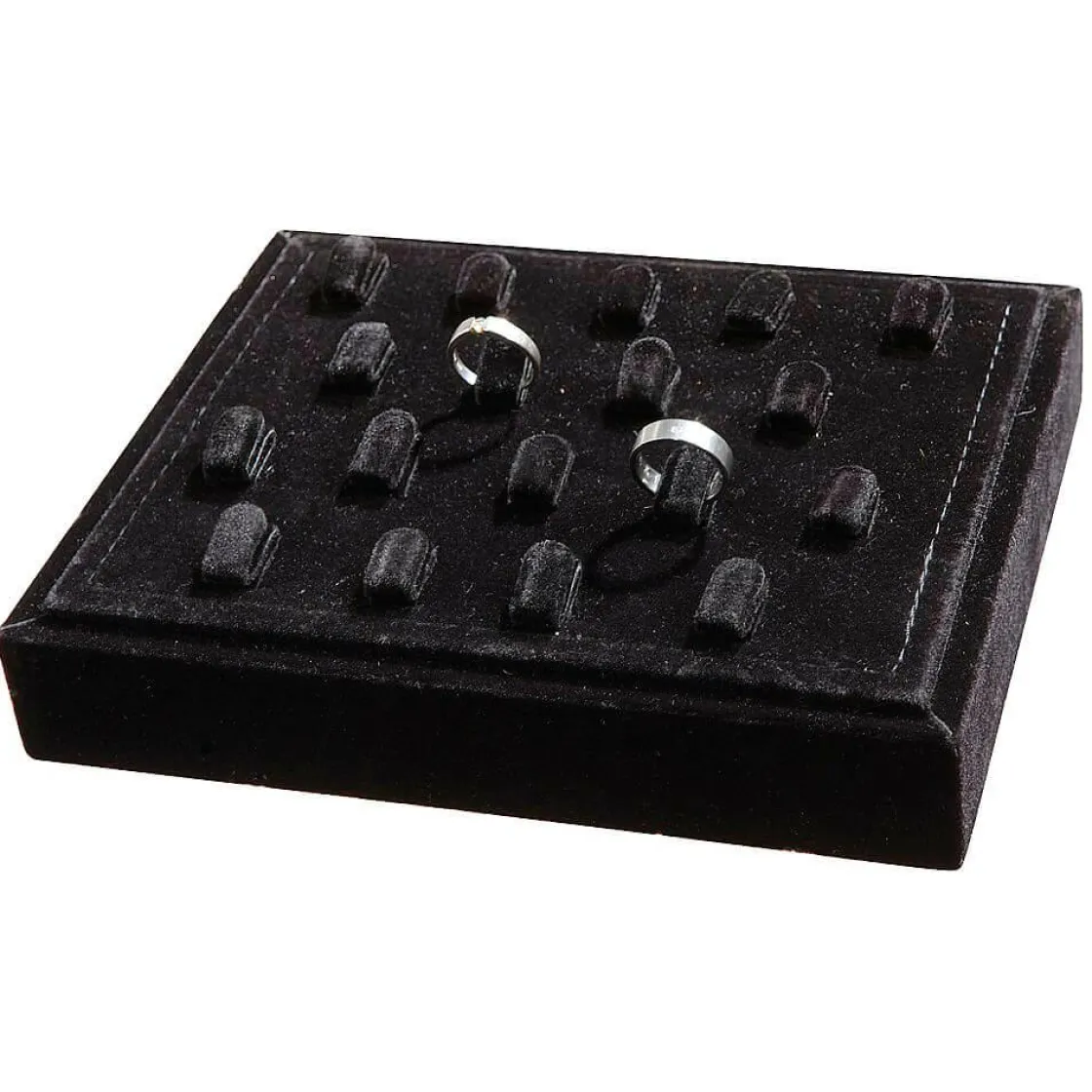 DecoWoerner Expositores Para Tiendas>Expositor De Anillos Para 18 Anillos,